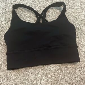lululemon black sports bra